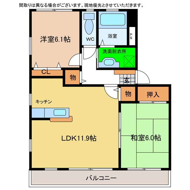 フォブールソレイユの物件間取画像