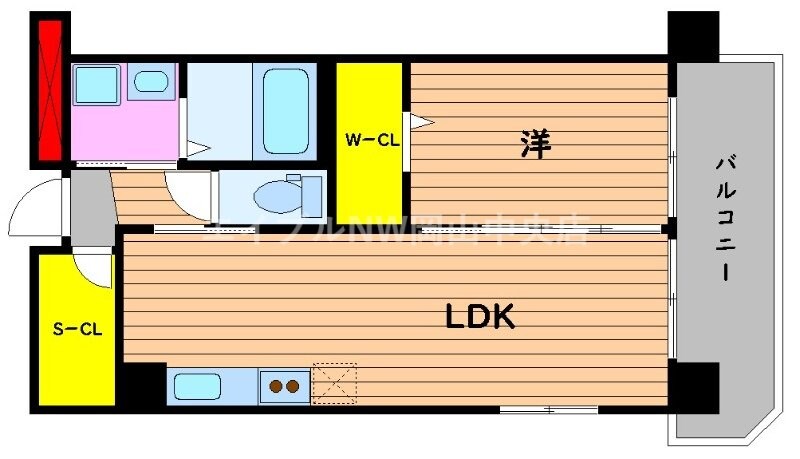 ハアラン国体町の物件間取画像