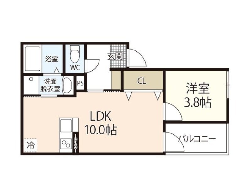 REGALE MIKADOの物件間取画像