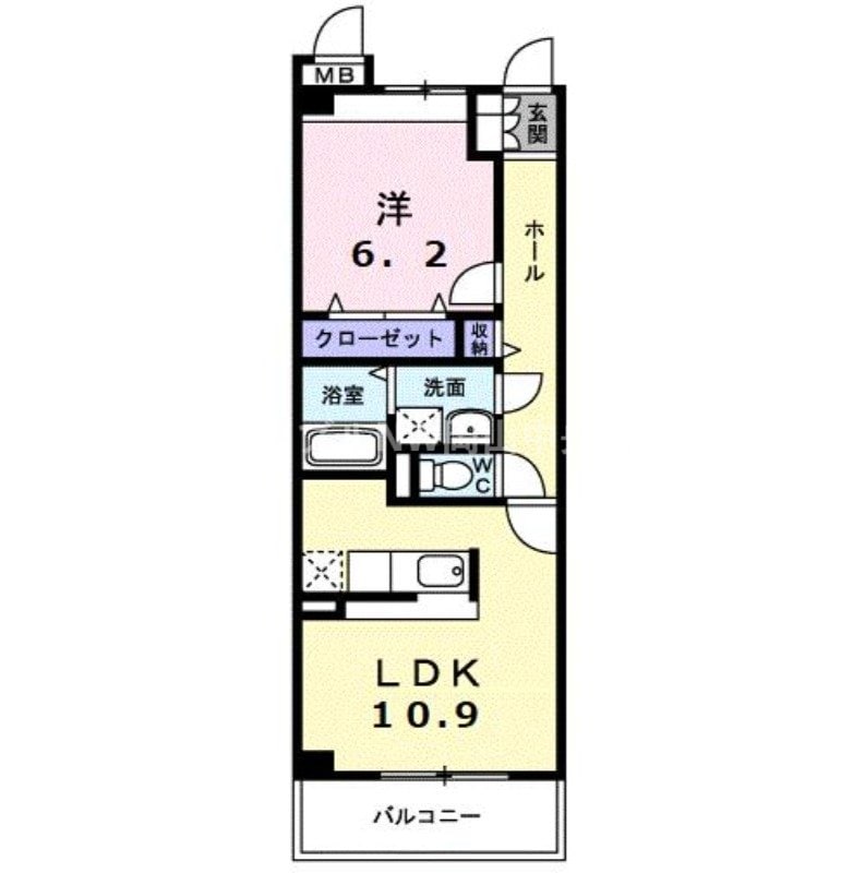 パラッツォ津島の物件間取画像