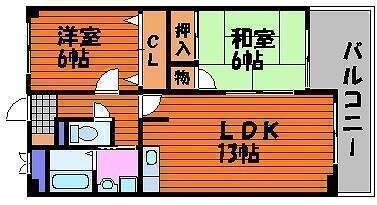 物件間取画像