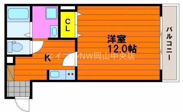 エレガンス京町の物件間取画像