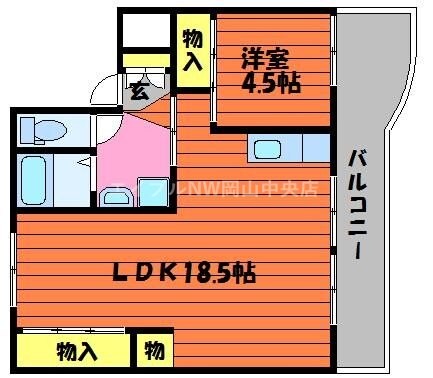 ＫＡＩ Ｔｅｒｒａｃｅ　Ⅰの物件間取画像