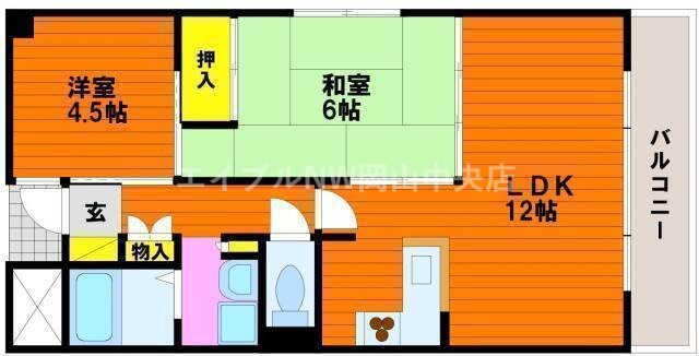 デューク兵団の物件間取画像