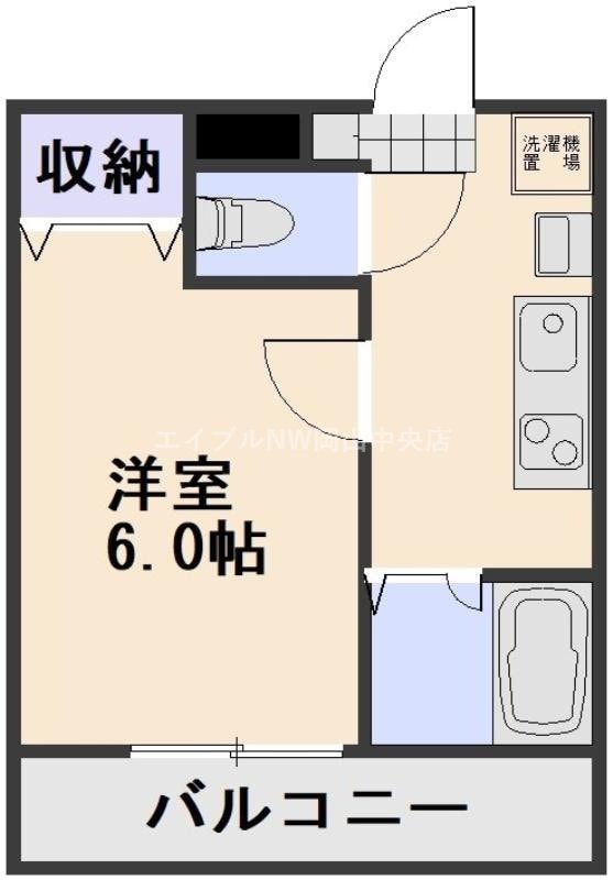 Blue.Residence大供表町の物件間取画像