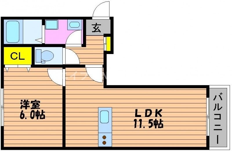 リュミエール　Ａの物件間取画像