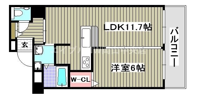 シティマンション衆楽の物件間取画像