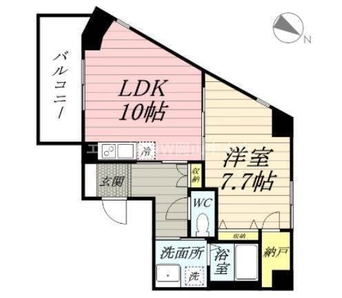 光田参番館の物件間取画像