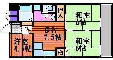 ナガシオビルの物件間取画像