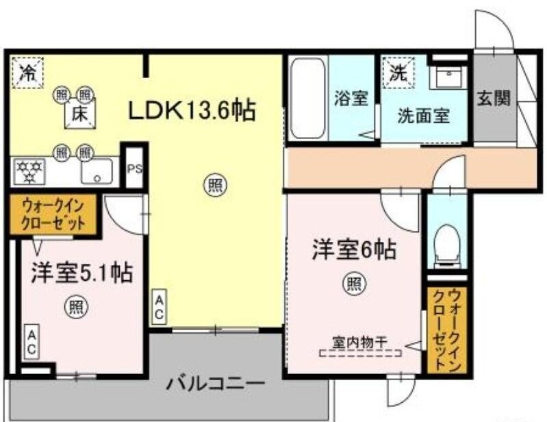 ル　コンテの物件間取画像