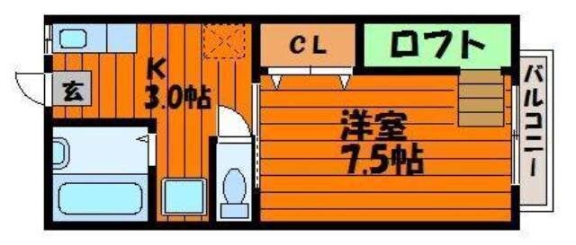 物件間取画像