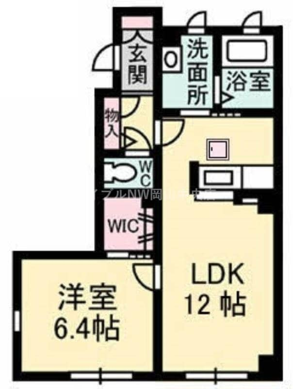 グランドール津高　弐番館の物件間取画像