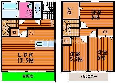 クレシア津島の物件間取画像