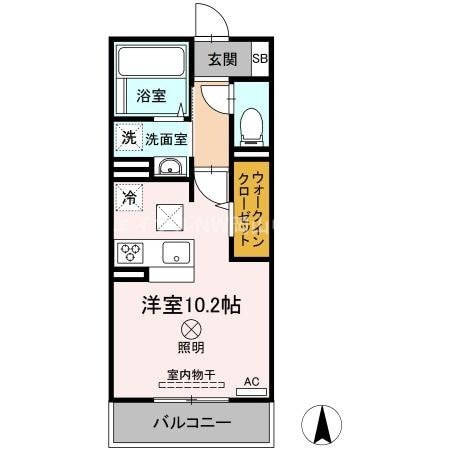 カーサフェリスの物件間取画像