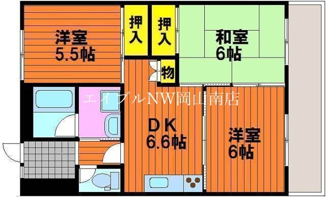 ルグラン豊成の物件間取画像