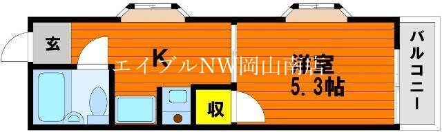 平成マンションの物件間取画像