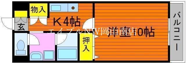 清輝橋駅 徒歩33分 2階の物件間取画像