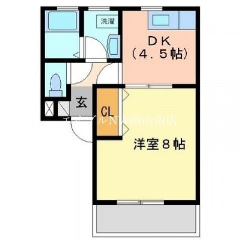 備前西市駅 徒歩6分 2階の物件間取画像