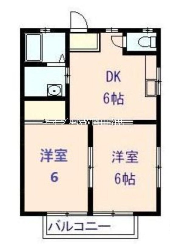 かんふぁたぶるの物件間取画像