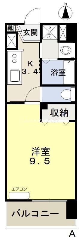 物件間取画像