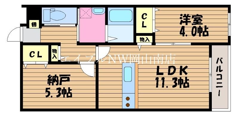 東山・おかでんミュージアム駅駅 徒歩65分 2階の物件間取画像