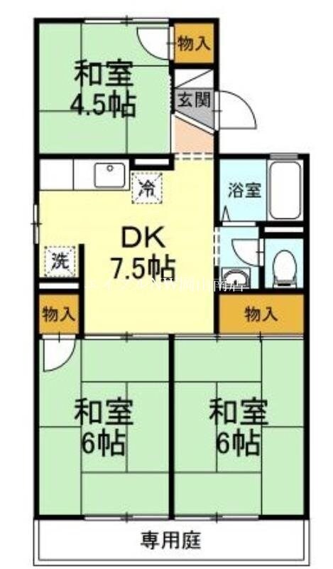 備前西市駅 徒歩36分 1階の物件間取画像