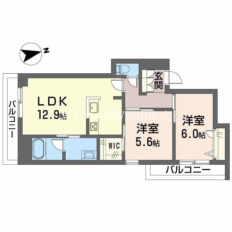 スターヒルズの物件間取画像