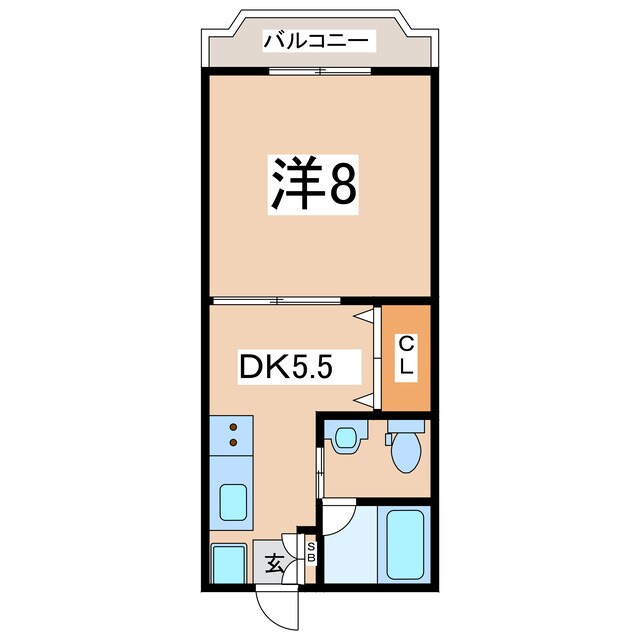 コートセレーノⅠの物件間取画像