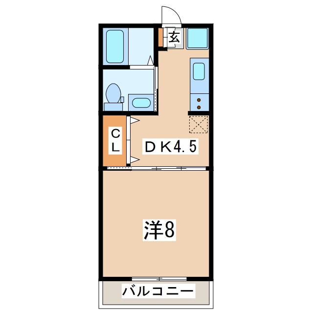 コートセレーノⅠの物件間取画像