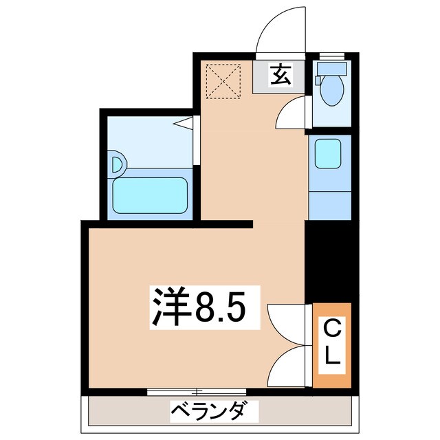 パーレンスの物件間取画像