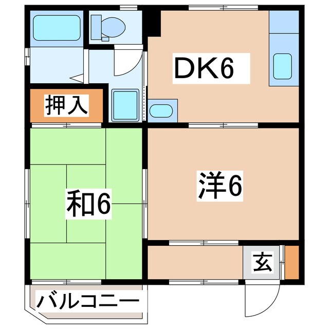 ソアールさがらの物件間取画像