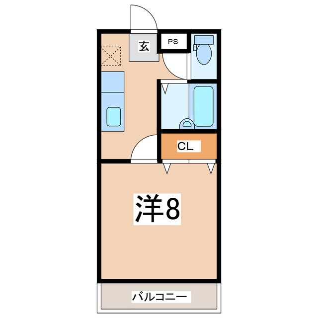 安積永盛駅 徒歩34分 1階の物件間取画像