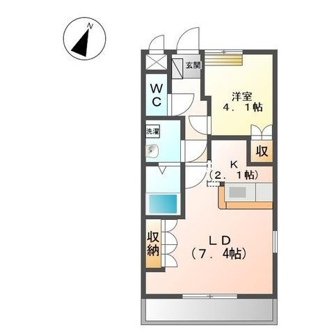 グランディール高坂　32-2162の物件間取画像
