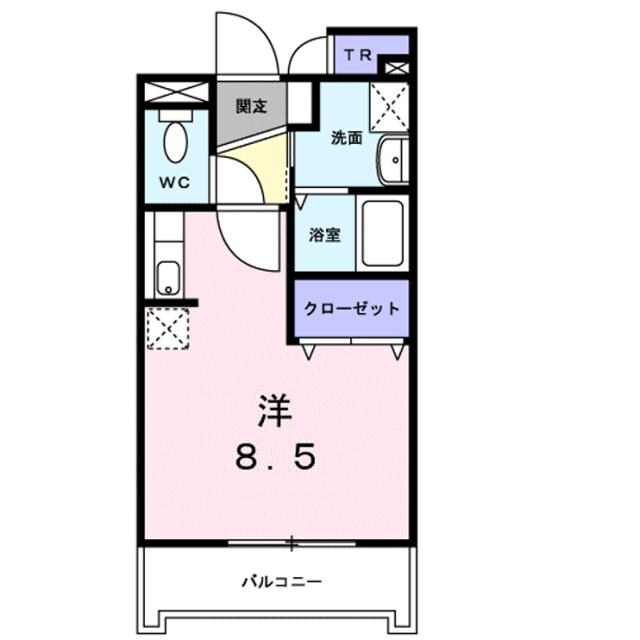 ヴィレッジトミタDの物件間取画像