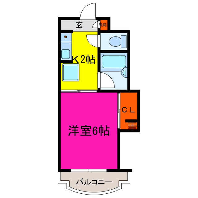 長島ビルの物件間取画像