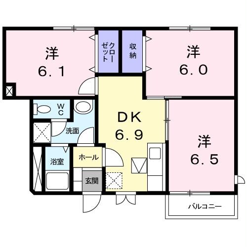 サン・ヴィラ　1-009680501の物件間取画像