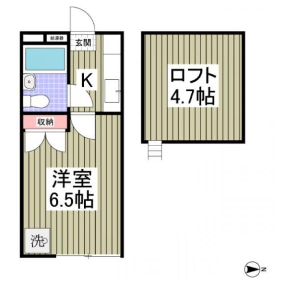 カルミアの物件間取画像