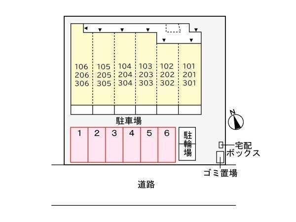 ヒカルサ北坂戸の物件外観写真