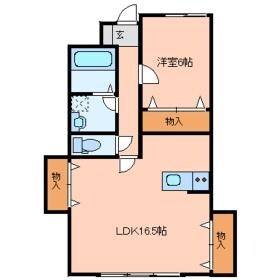 アルコイリスⅠ番館の物件間取画像