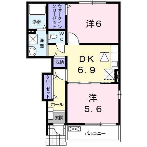 物件間取画像