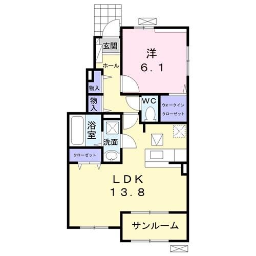 コンフォール　Ｃの物件間取画像