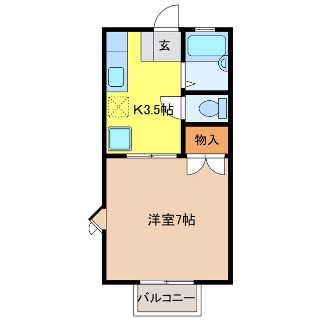 ルミエール関谷の物件間取画像