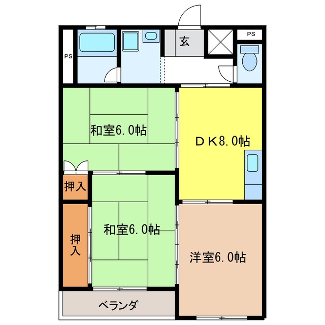 アーバン寿の物件間取画像