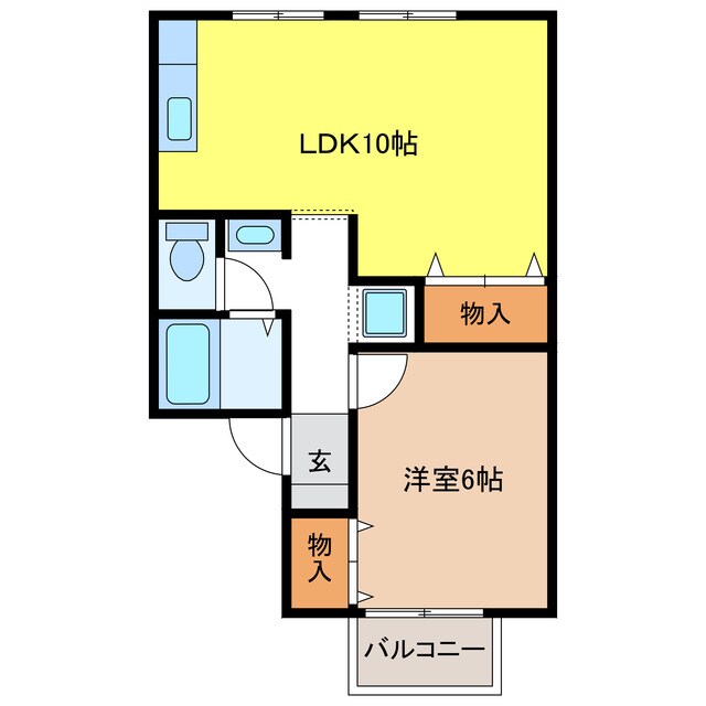 セジュール来夢９０の物件間取画像