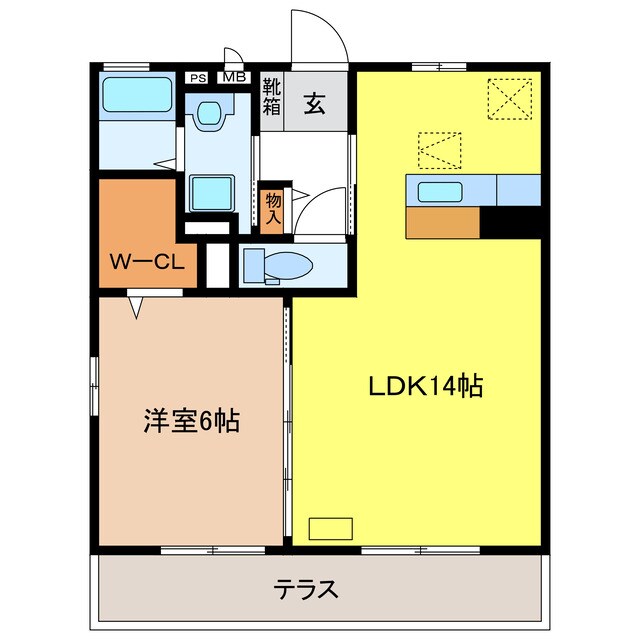 casa･Lの物件間取画像