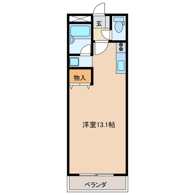 ウィートハウスの物件間取画像