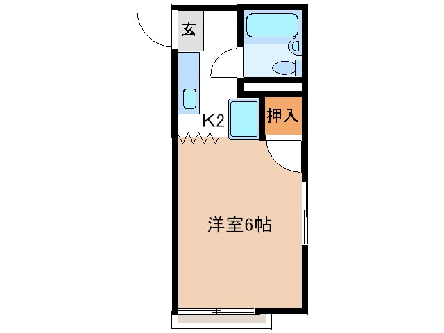 ハイツポニーの物件間取画像