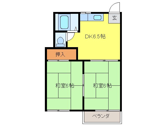 フォーブル後藤の物件間取画像