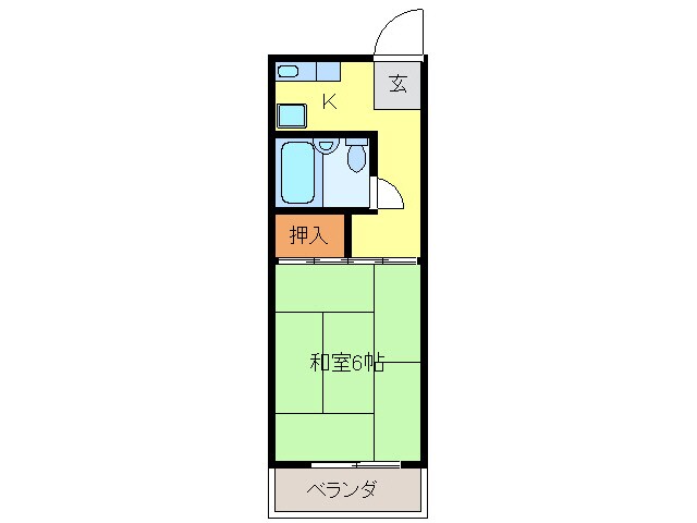 サンメゾン24Cの物件間取画像