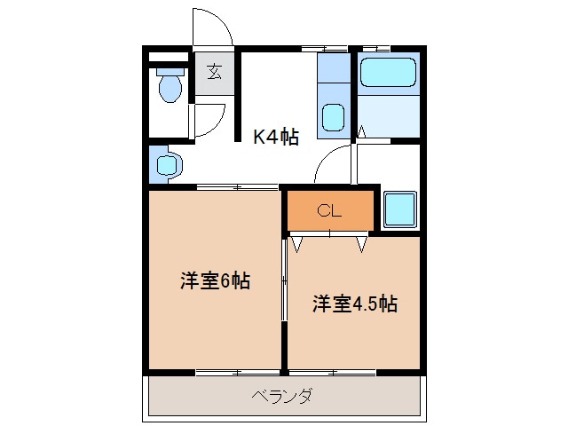 大野ビルの物件間取画像